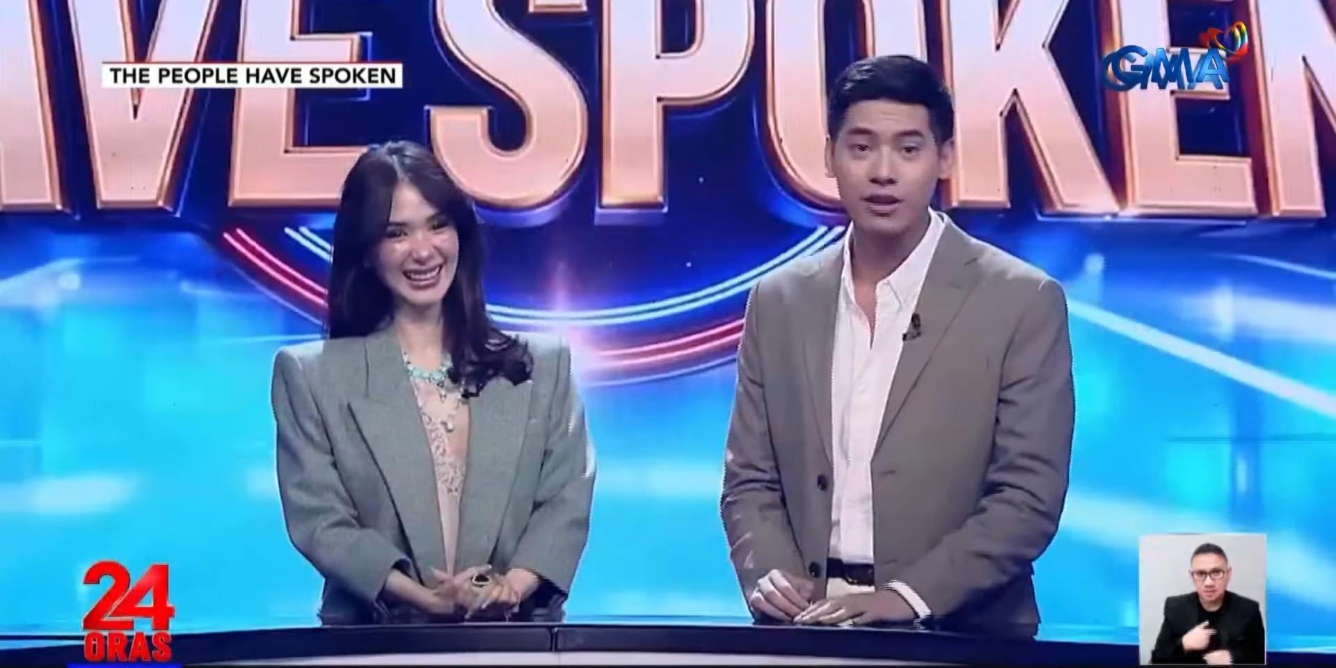 Heart Evangelista says she has grown closer to 'The People Have Spoken' co-host Sean Lucas