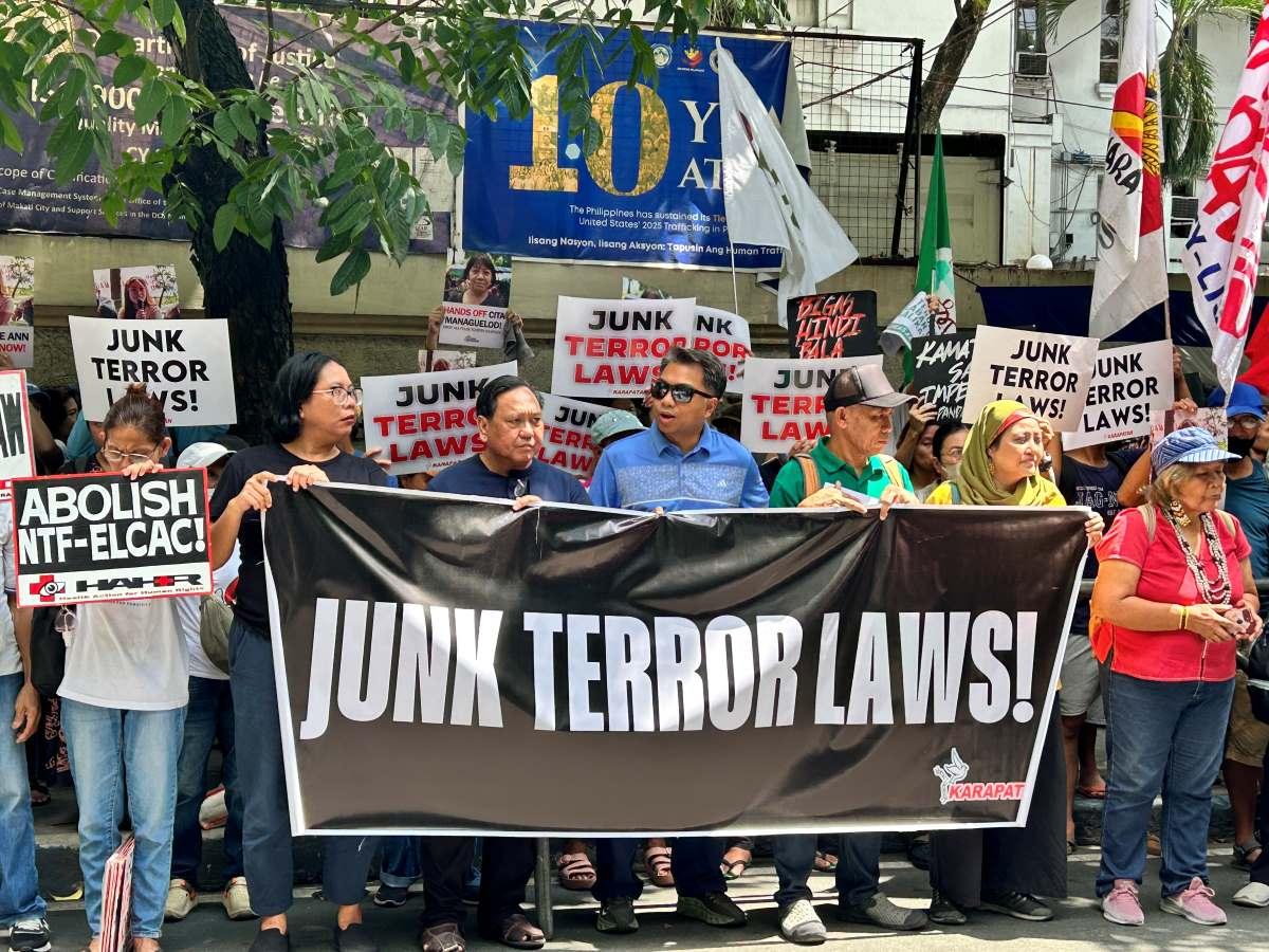 Human rights groups call anew for junking of terrorism laws