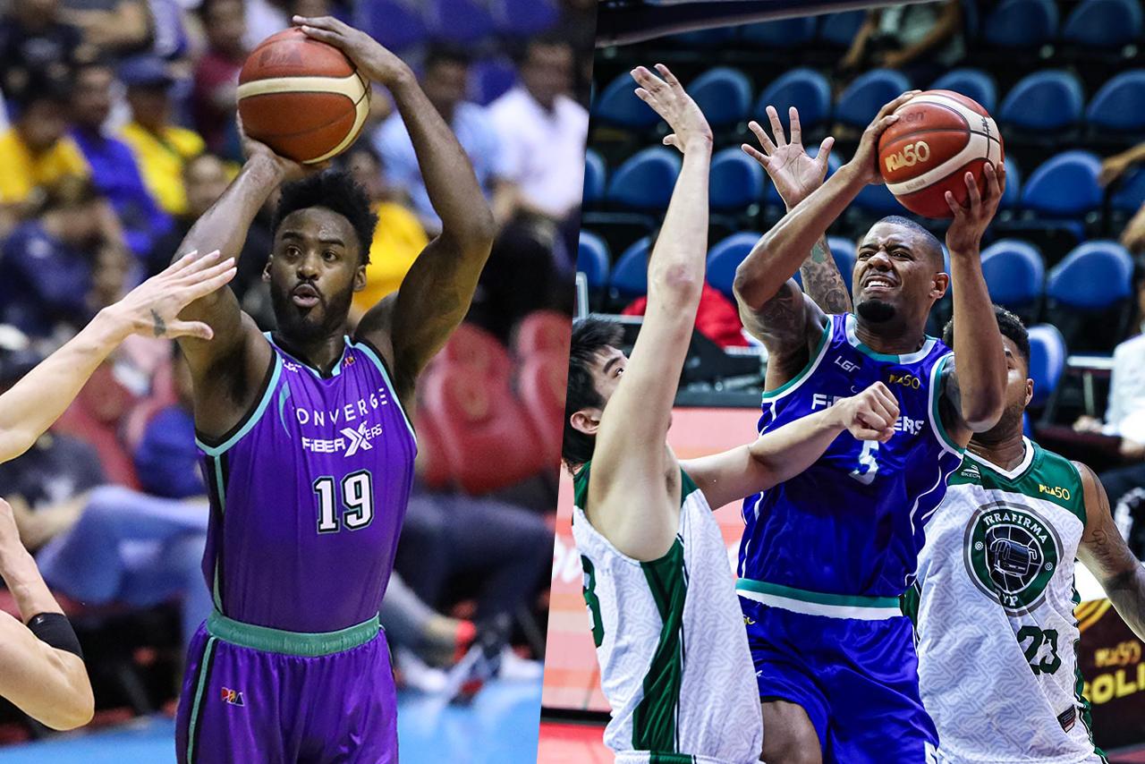 PBA: Jamaal Franklin and Jalen Hudson of the Converge FiberXers