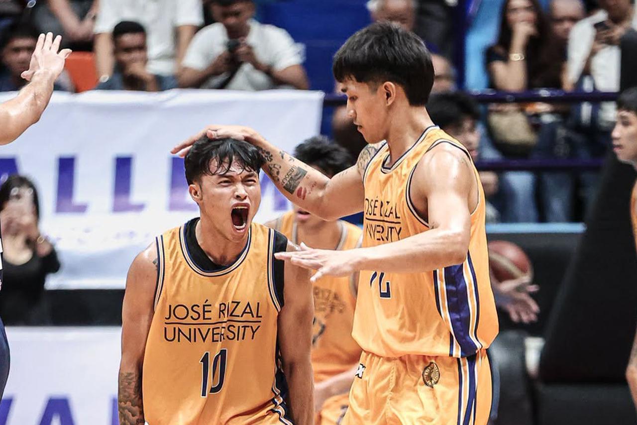 Filoil EcoOil Preseason Cup 2026: Lawrence Mangubat and Chris Hubilla of JRU