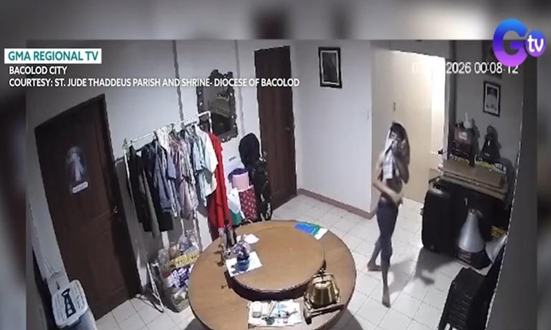 Man steals up to P400K cash from Bacolod church