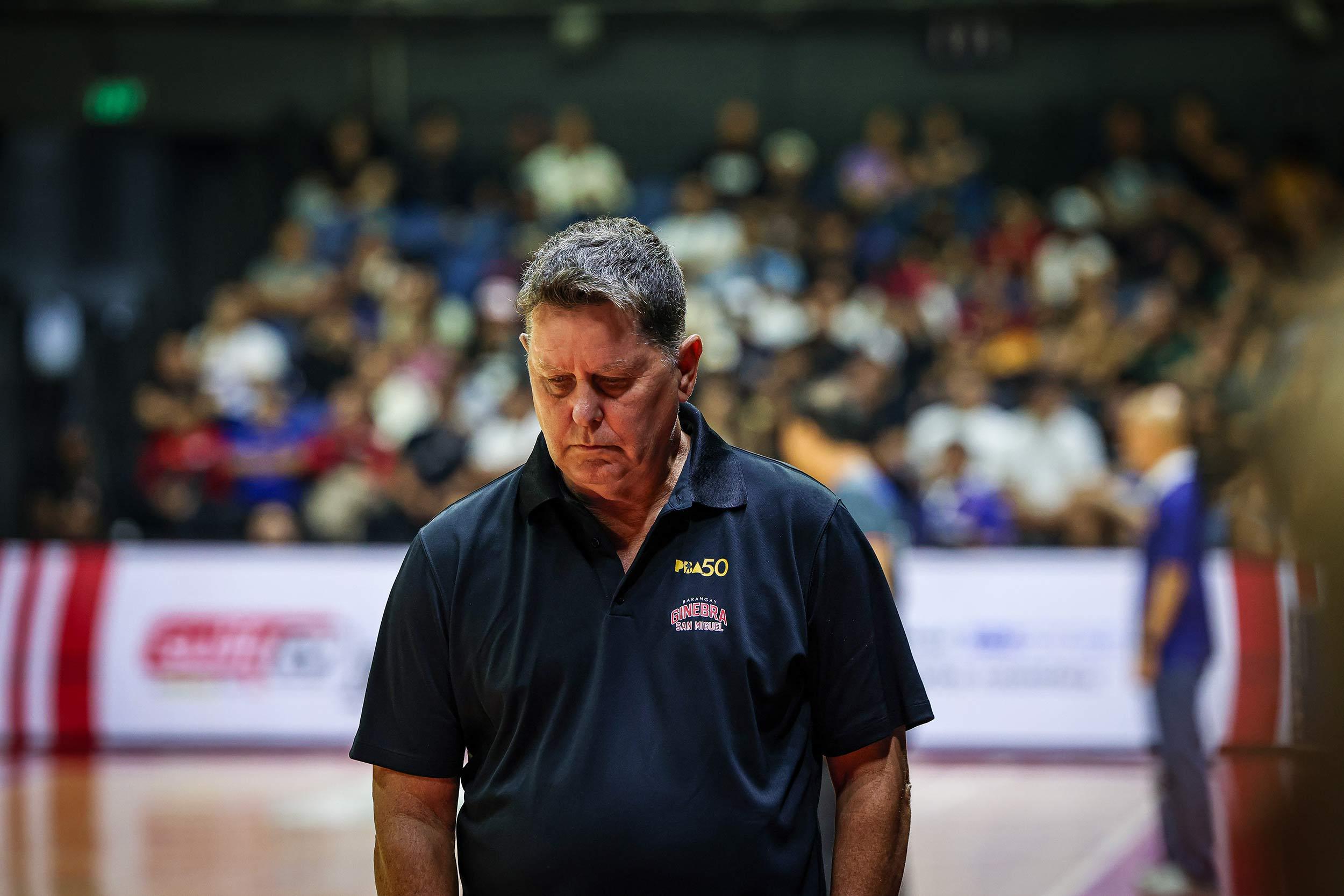 PBA: Tim Cone of Barangay Ginebra