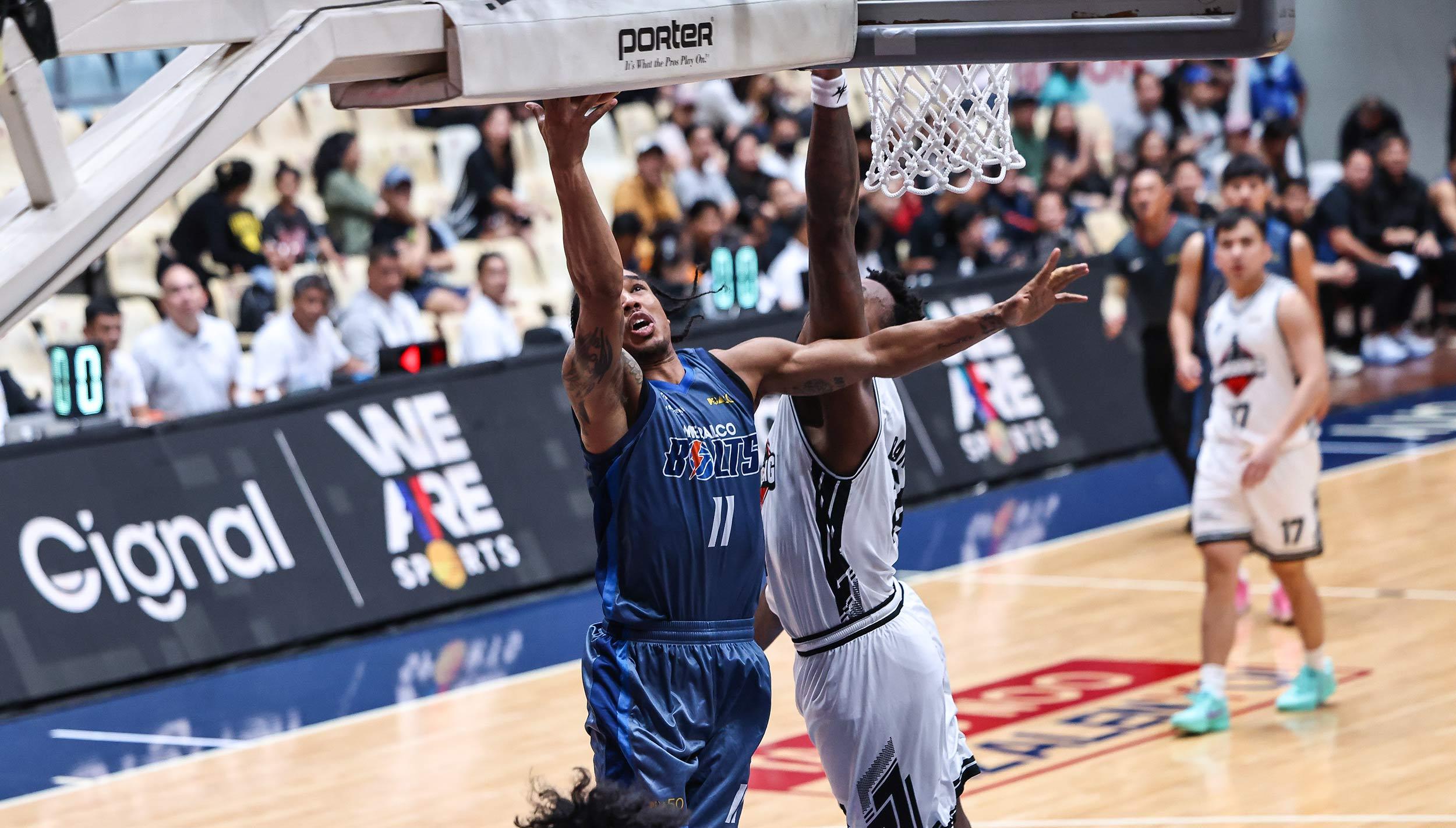 PBA: Chris Newsome of the Meralco Bolts