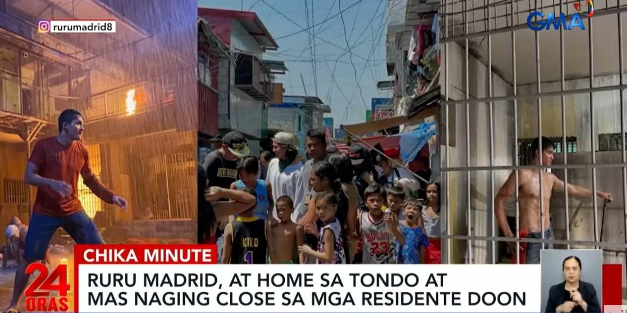Ruru Madrid feels 'at home' in Tondo while filming upcoming series 'Hari ng Tondo'