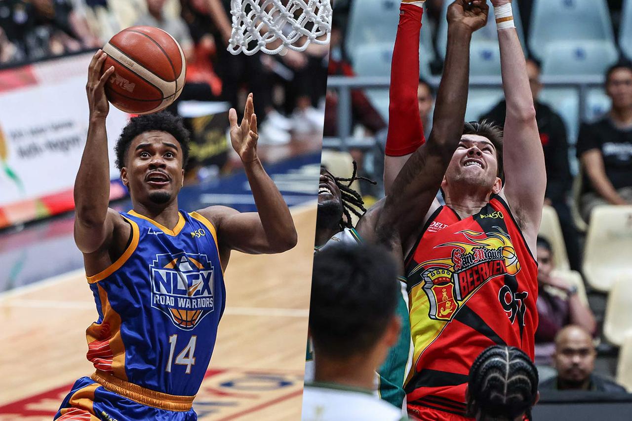 PBA: NLEX’s Schonny Winston and San Miguel’s Rodney Brondial