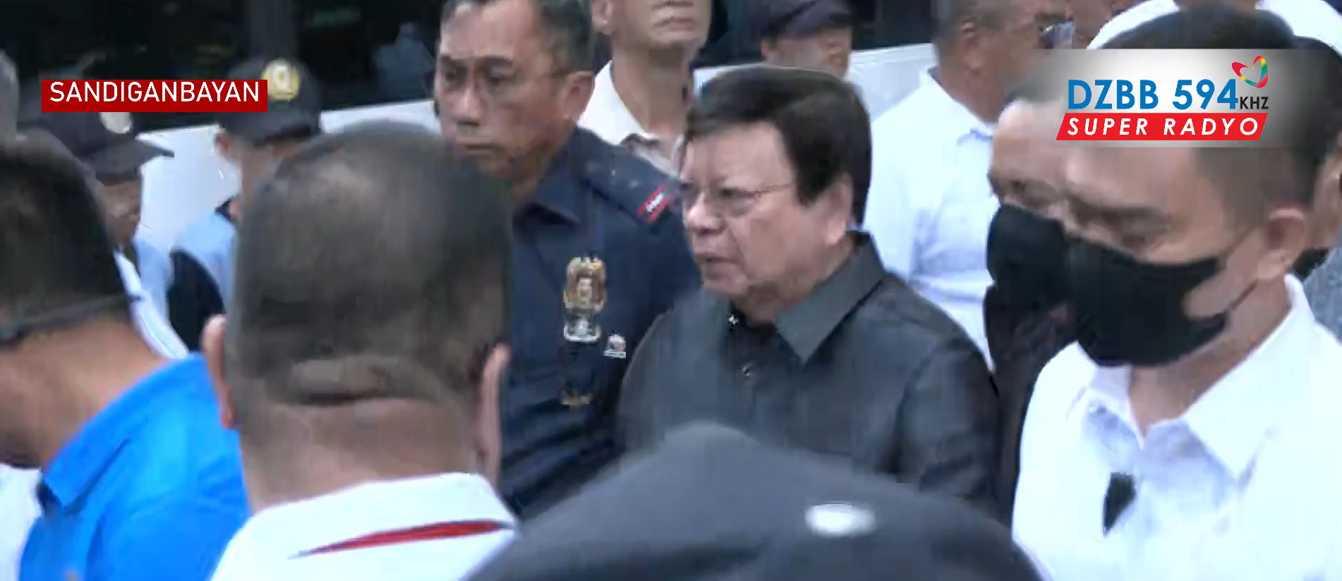 Rodante Marcoleta surrenders, brought to Camp Crame over P75-M plunder case