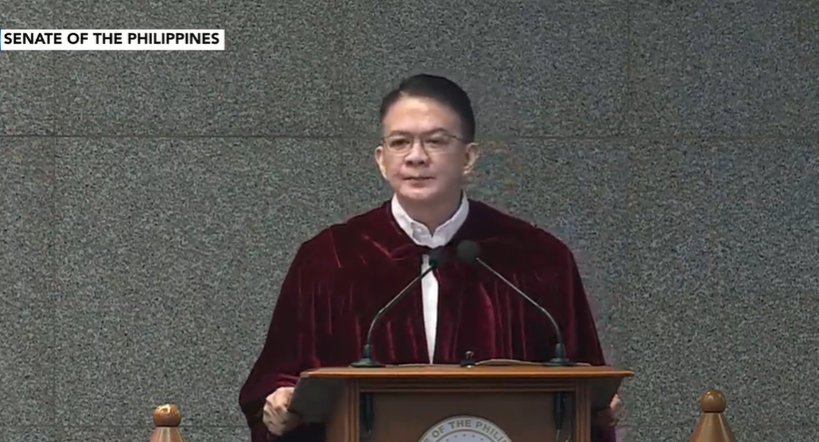 Escudero's ruling on subpoenas for Sara Duterte records was ready before impeachment trial -- spokesperson
