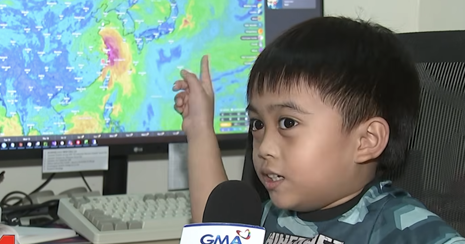 6-year-old boy finds hobby in monitoring the weather