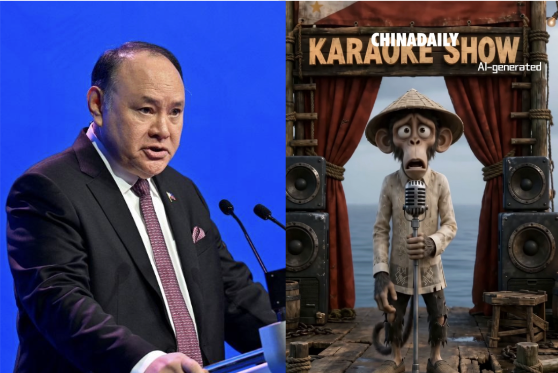 Philippines' Teodoro slams China Daily post depicting Filipinos as monkeys
