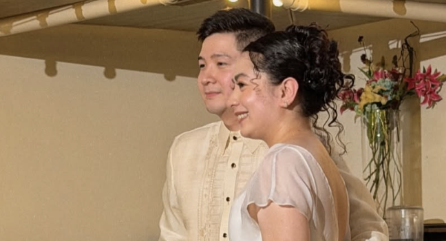Joshua Dionisio marries non-showbiz GF Allyza Yu
