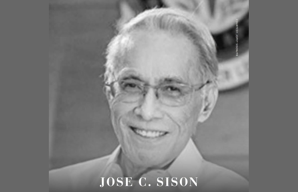 Veteran lawyer Jose Sison passes away at age 88