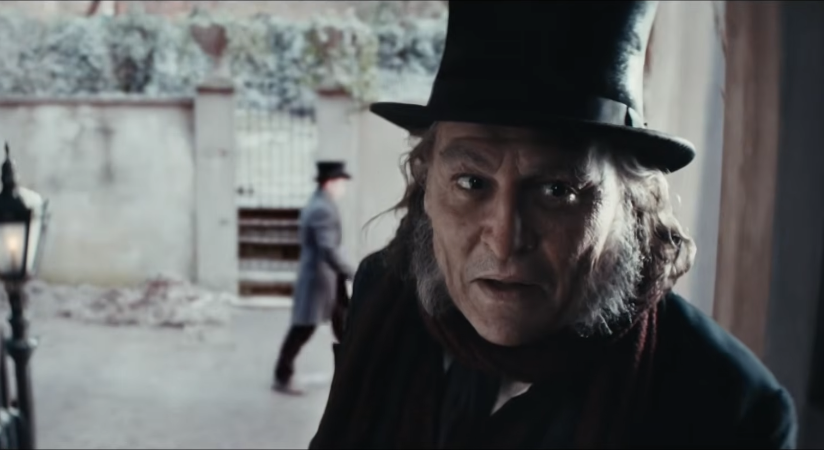 In 'Ebenezer' trailer, Johnny Depp transforms into Scrooge