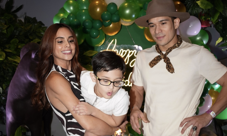 Max Collins, Pancho Magno celebrate son Skye’s 6th birthday together