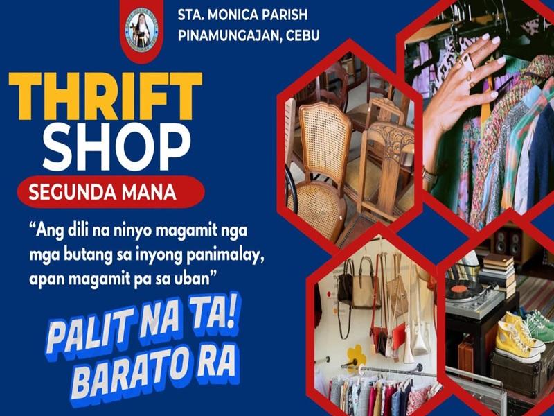 Sta. Monica parish in Pinamungajan, Cebu opens 'Thrift Shop for a cause'