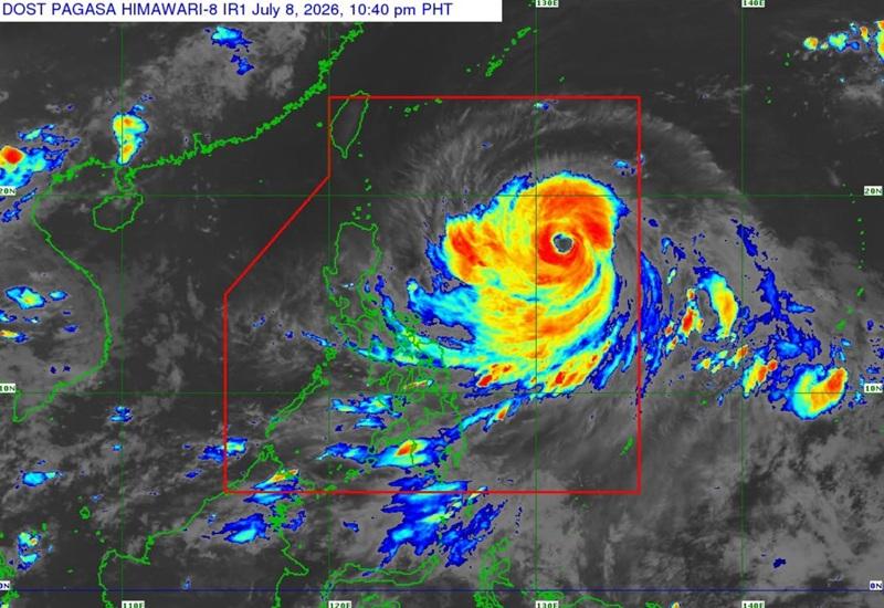 Super Typhoon Inday slightly weakens, Signal No. 1 remains over 12 areas
