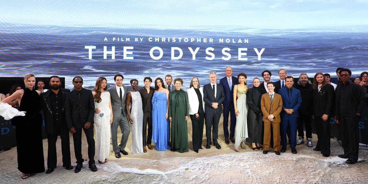 Anne Hathaway, Zendaya, Tom Holland, more stars attend 'The Odyssey' London premiere