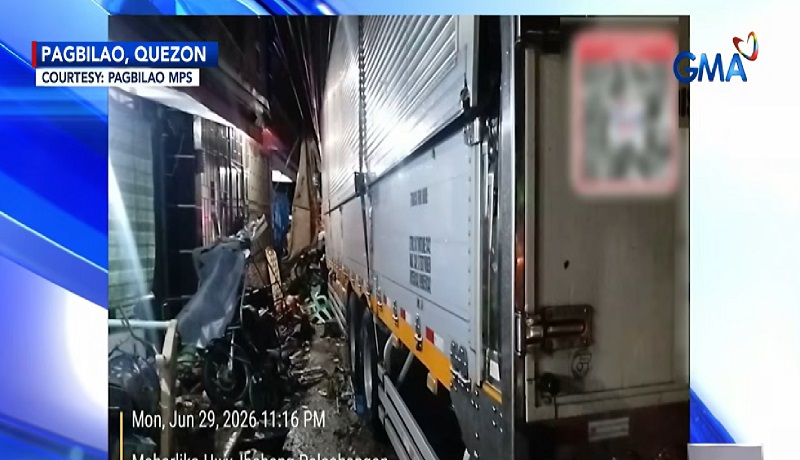 Mga naglalamay sa patay sa gilid ng daan, inararo ng truck; 4 patay, 9 sugatan