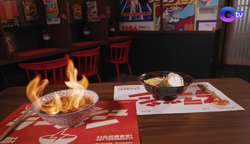 Nagliliyab na ramen at ramen na may ice cream, matitikman sa Quezon City
