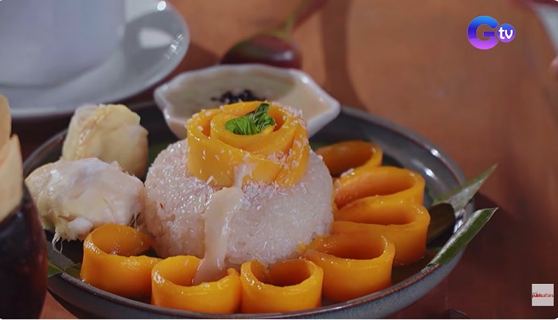Drew Arellano, kayanin kaya ang Durian sticky rice ng Samal Island?