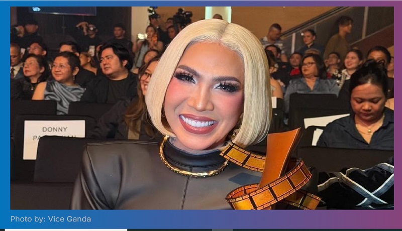 Vice Ganda, muling nakatanggap ng Box Office Hero award sa The EDDYS