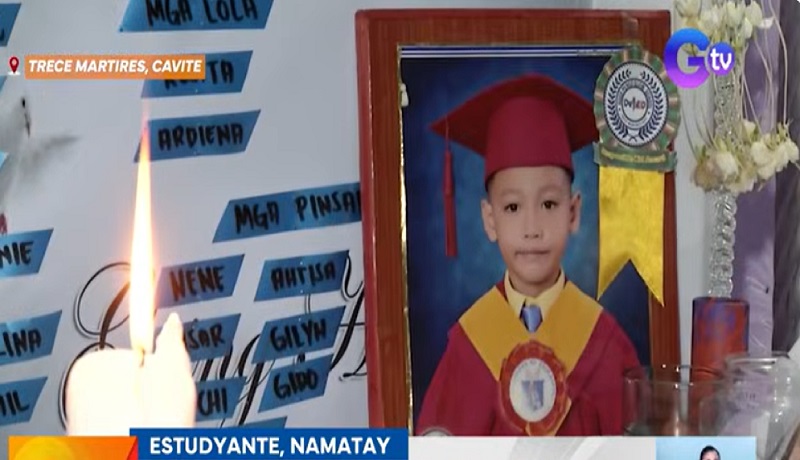 Grade 4 pupil, nasawi isang araw matapos painumin umano ng pampurga sa kanilang paaralan sa Cavite