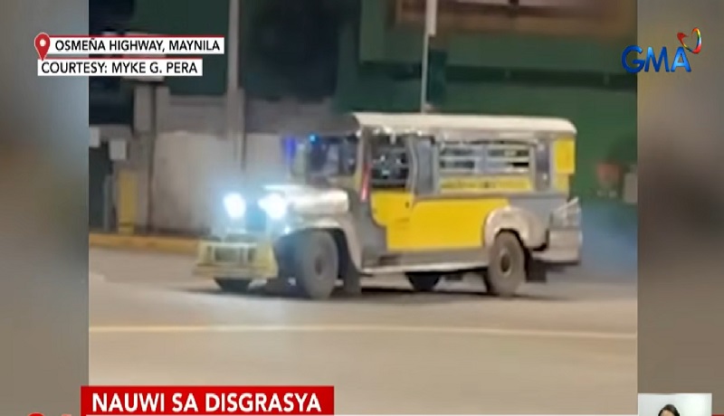Babaeng humabol sa jeep para makasakay, nabundol at pumailalim sa truck