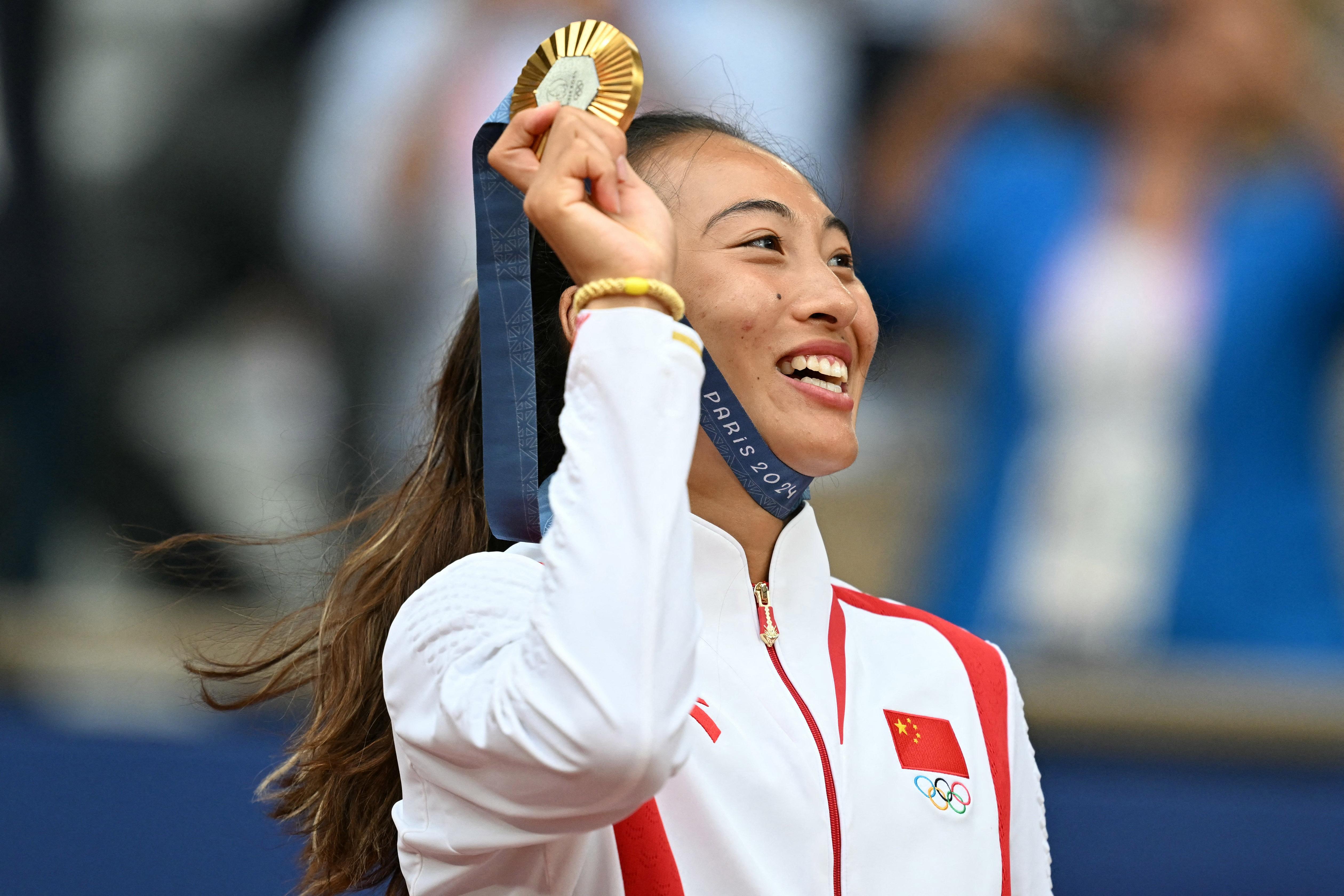 2024 Paris Olympics: China’s Zheng Qinwen