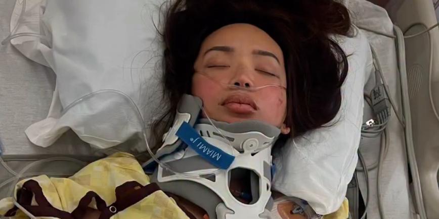 Fil-Am trans beauty queen Kataluna Enriquez recovering after 'near-death' car accident