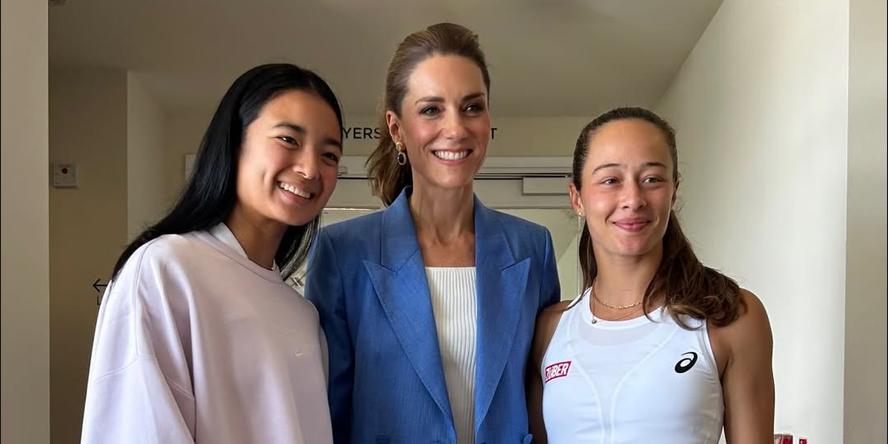 Alex Eala gets to take a pic with Princess Kate at Wimbledon