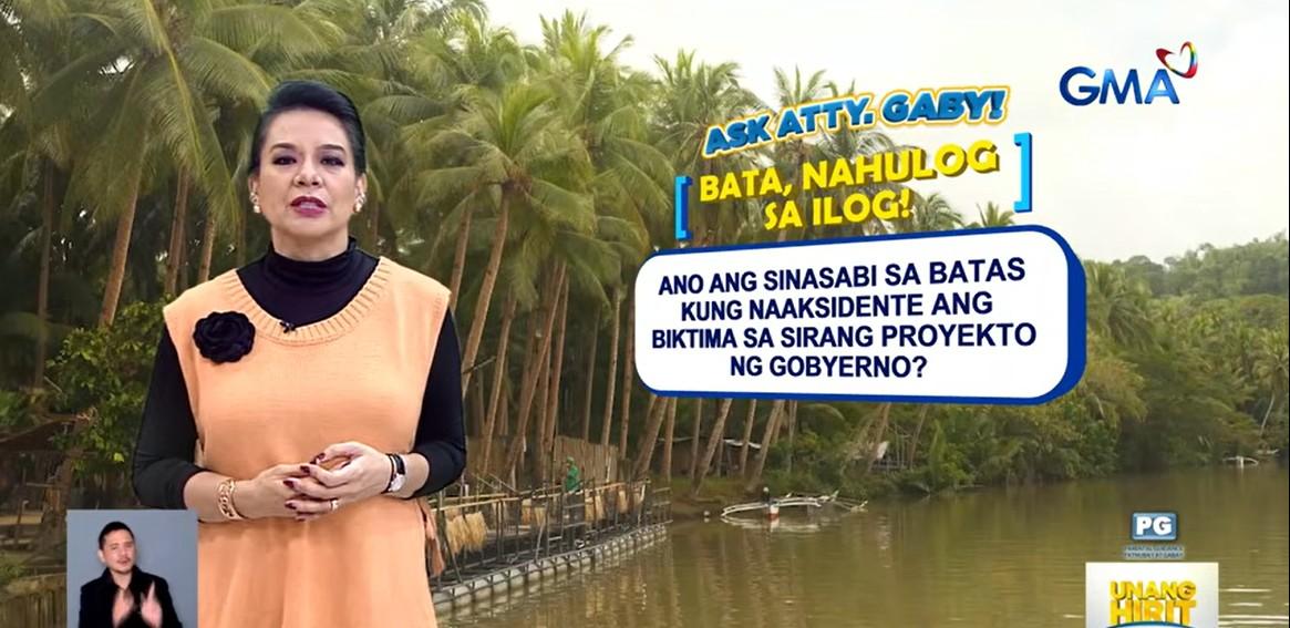 OPINION: Ask Atty. Gaby: Bata, nahulog sa ilog!