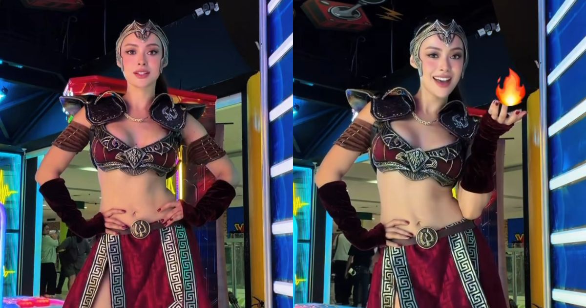 Cheska Fausto teases Flammara costume on 'Taskforce Firewall'