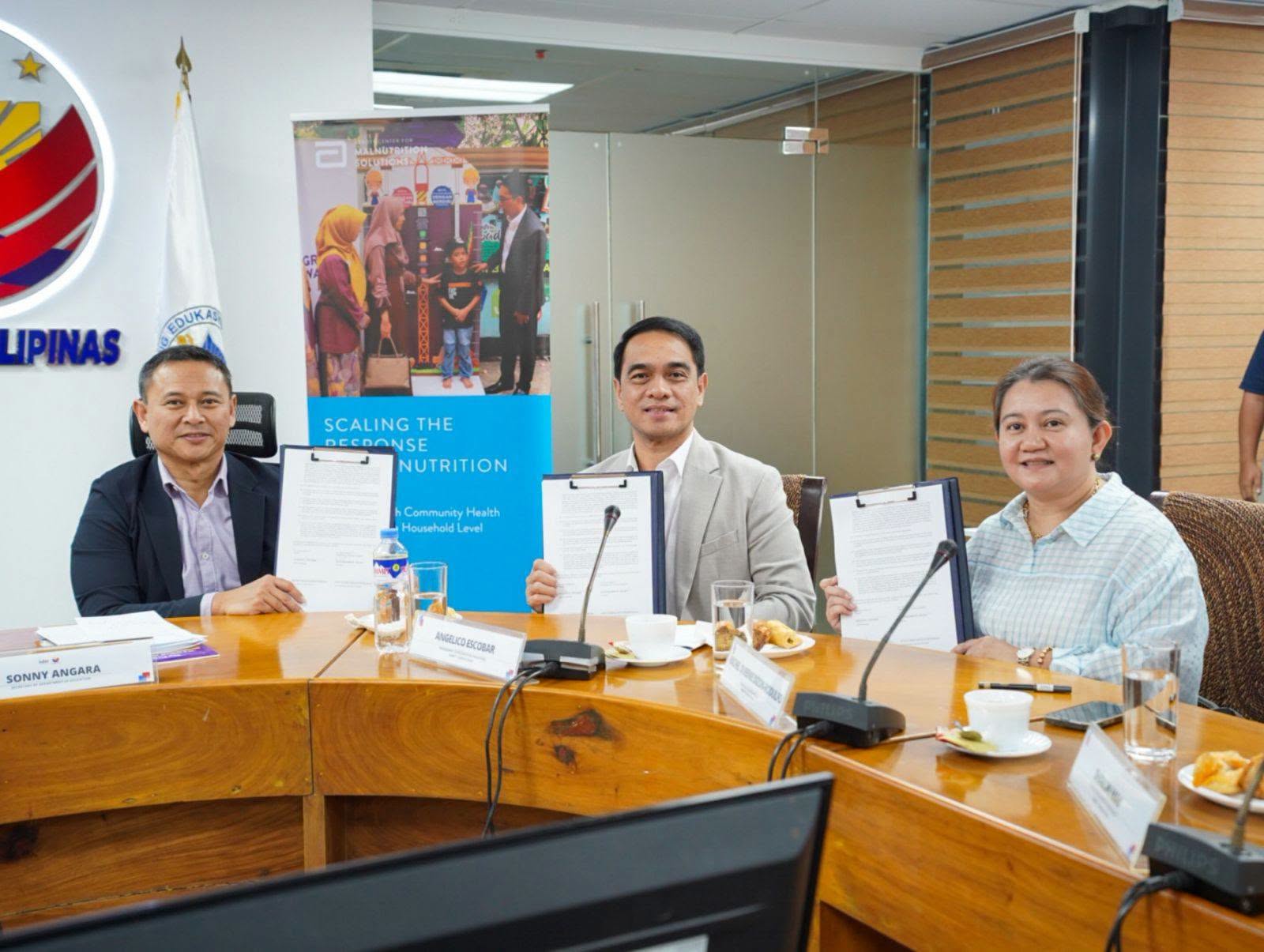 DepEd, Abbott partner to launch malnutrition screening program in 100 pilot schools