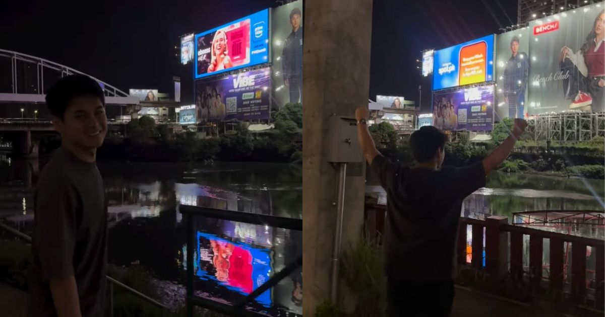 Dustin Yu visits 'dream' Guadalupe billboard