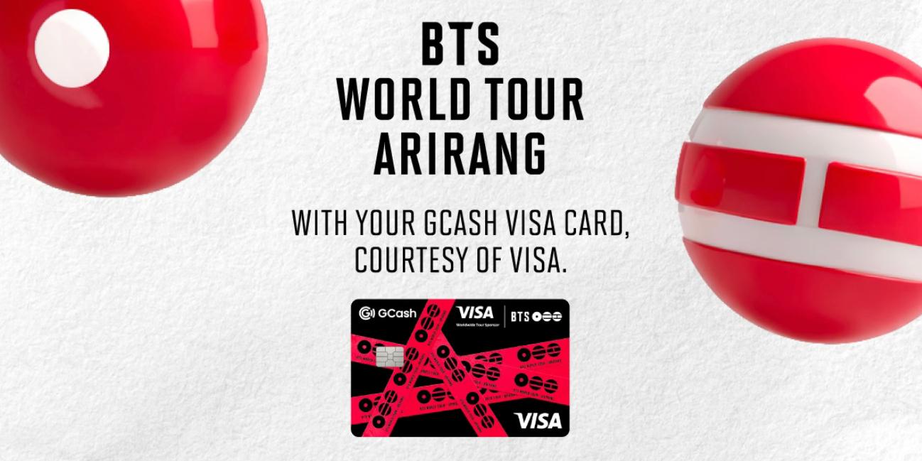 GCash is coming out with a BTS Arirang-themed card!