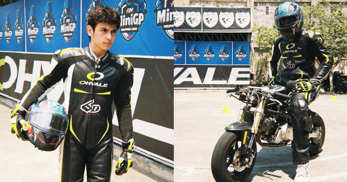 Heath Jornales shares Mini GP motorcycle training