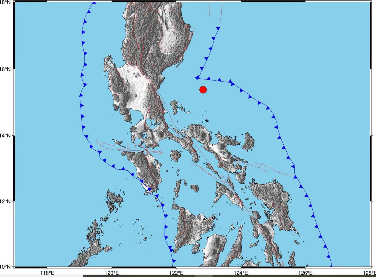 Magnitude 5.0 earthquake strikes off Jomalig, Quezon