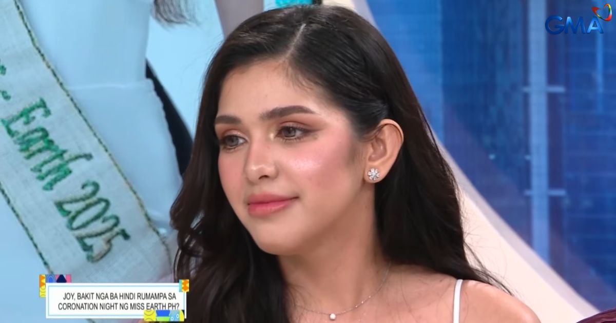 Joy Barcoma explains Miss Philippines Earth farewell walk issue