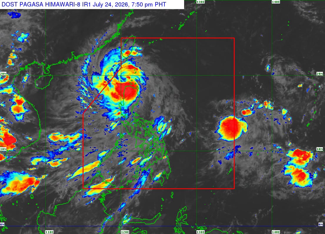 Kiyapo now a severe tropical storm; Signal No. 2 in 5 areas