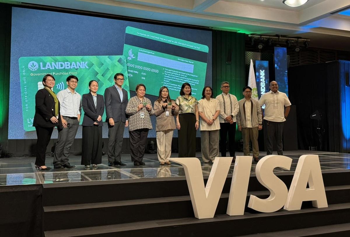 LandBank, Visa launch gov't purchase cards to digitize public spending