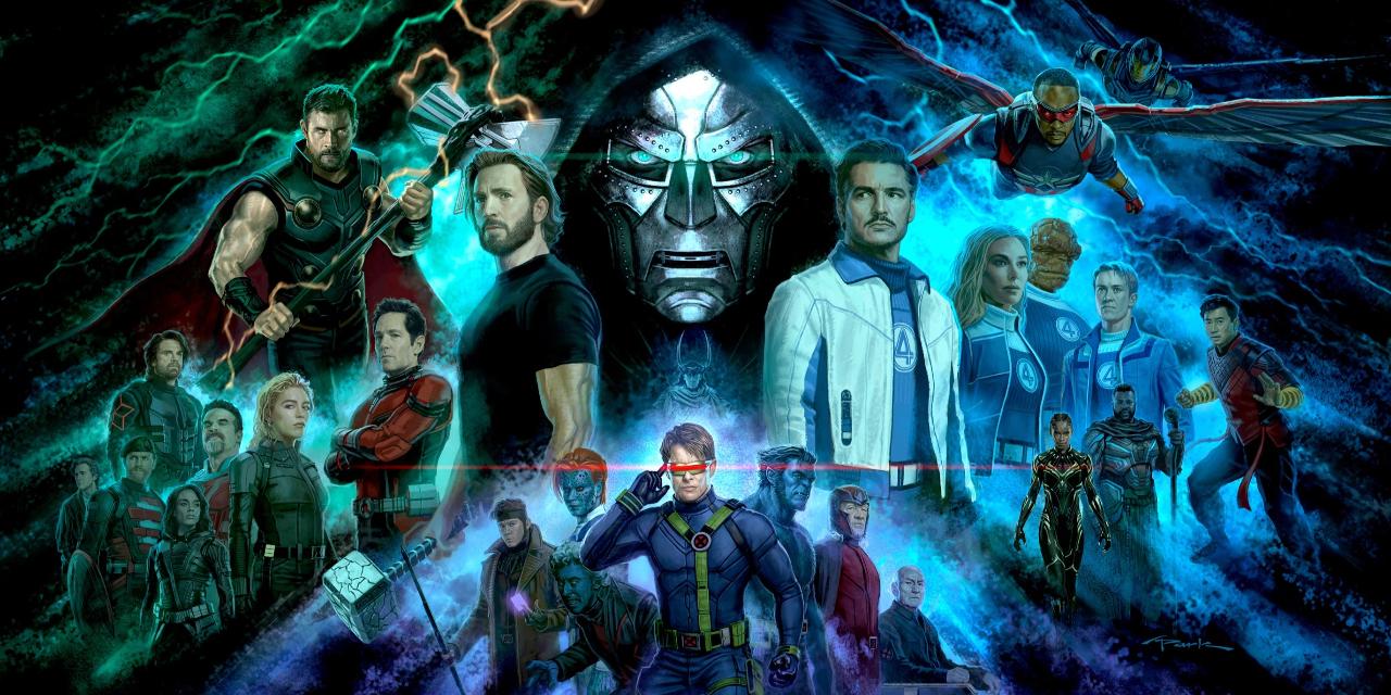 'Avengers: Doomsday' official illustration reveals full lineup of heroes