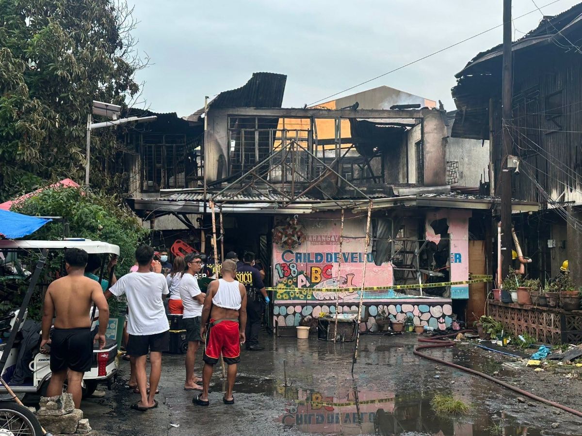 Aftermath of a fire in Barangay 138, Zone 15 in Pasay City, July 26, 2026