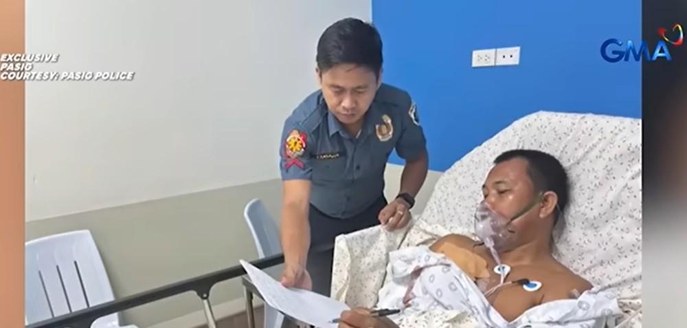 Foreman sa Pasig, sugatan matapos saksakin ng katrabaho