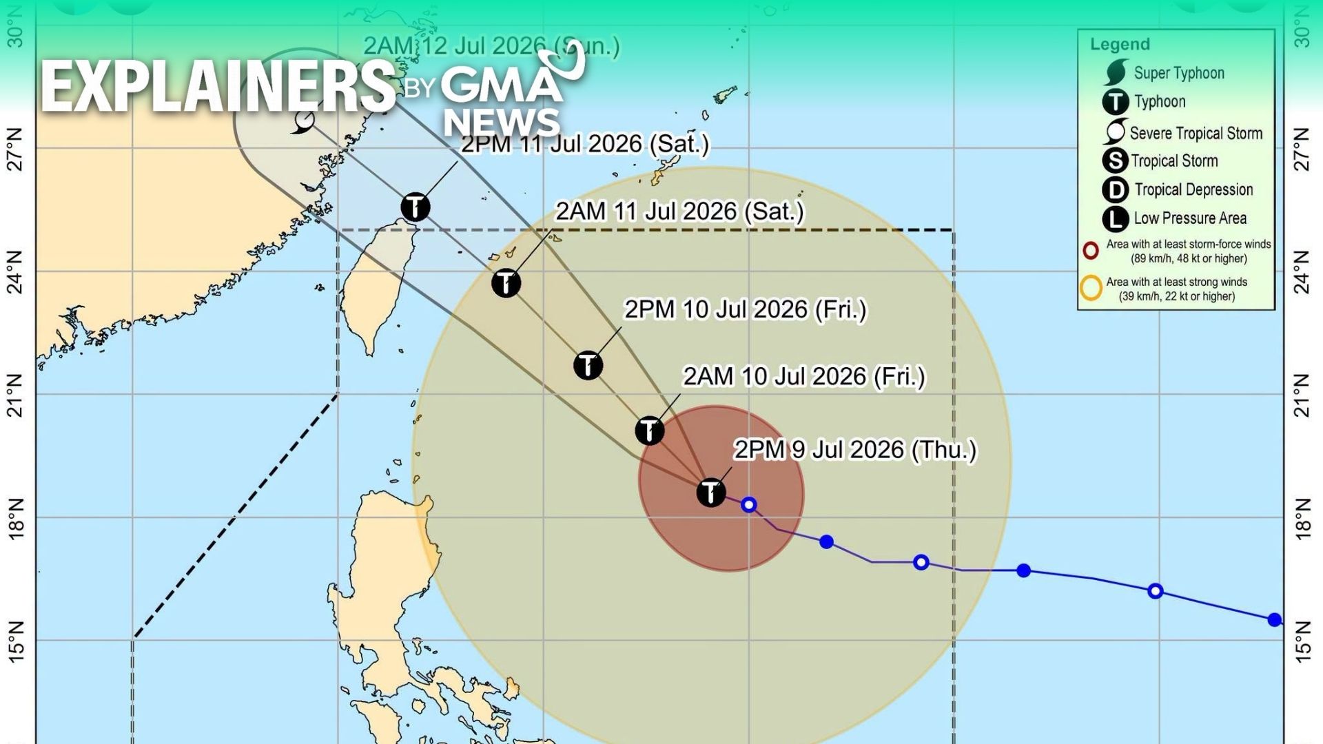 EXPLAINER: How a subtropical ridge is steering Typhoon Inday away from Philippines