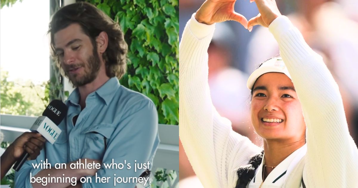 Andrew Garfield describes Alex Eala as 'inspiring': 'Just beginning on her journey'