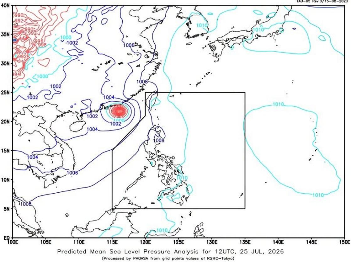 Kiyapo trough to bring rains over extreme Northern Luzon; Habagat continues to affect PH