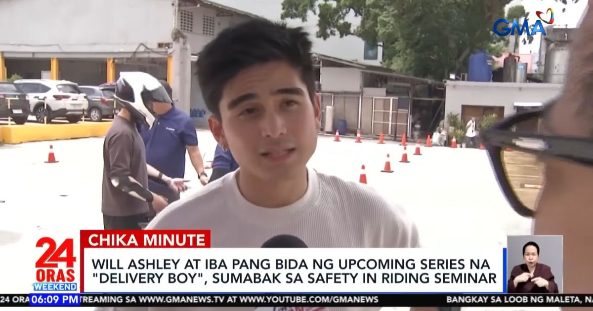 Will Ashley, 'Delivery Boi' cast undergo safety in riding seminar