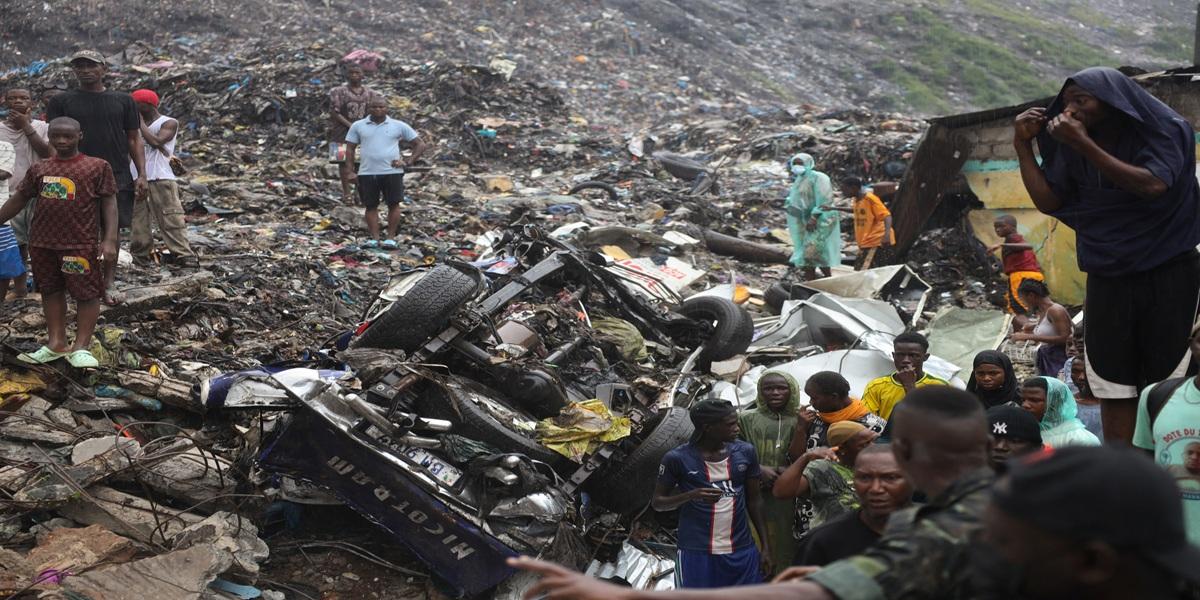 Landslide at Guinea landfill kills 30, government says