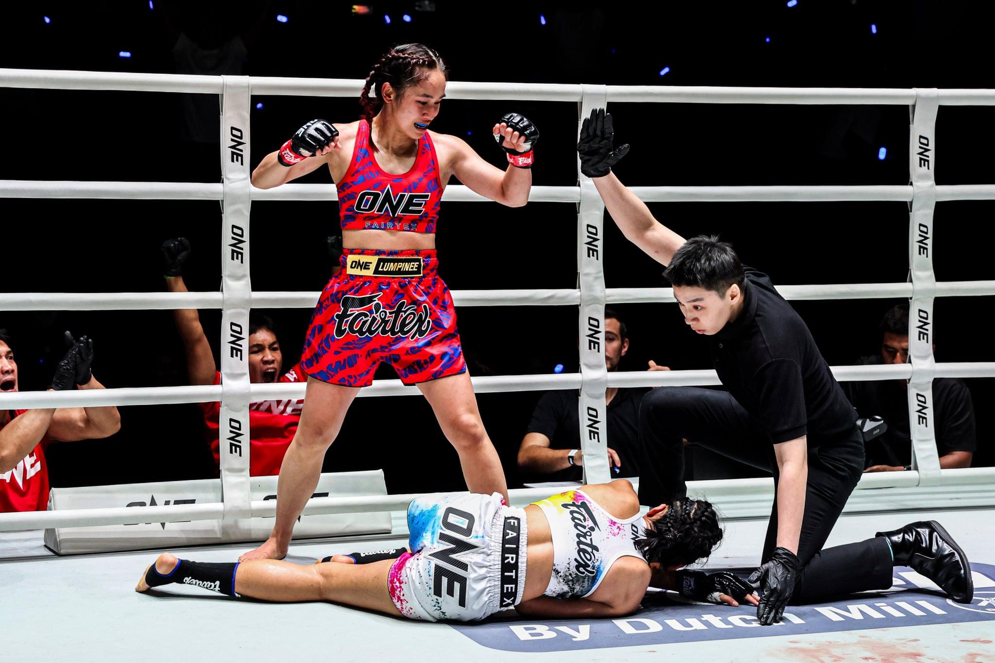 Islay Erika Bomogao scores stunning KO, earns ONE Championship contract