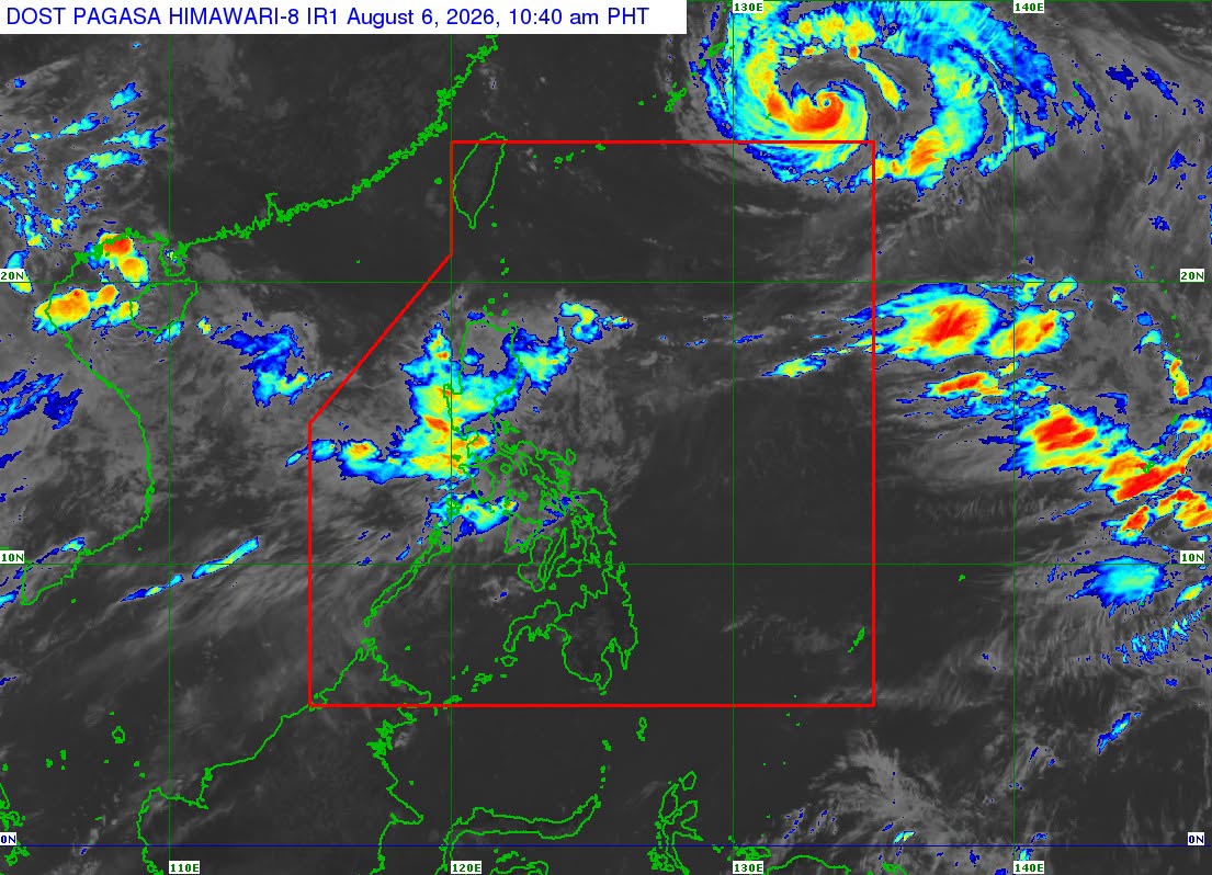 Maymay now over Tanudan, Kalinga; Signal No. 1 up in 16 areas 