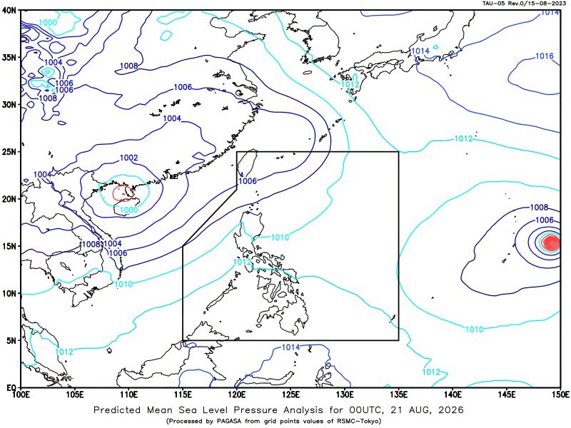 Heavy rains expected over parts of Luzon due to Habagat